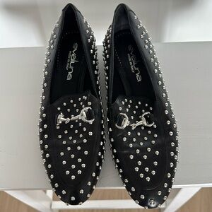 Evaluna Studded Loafers